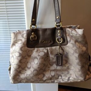Coach Ashley shoulder tote